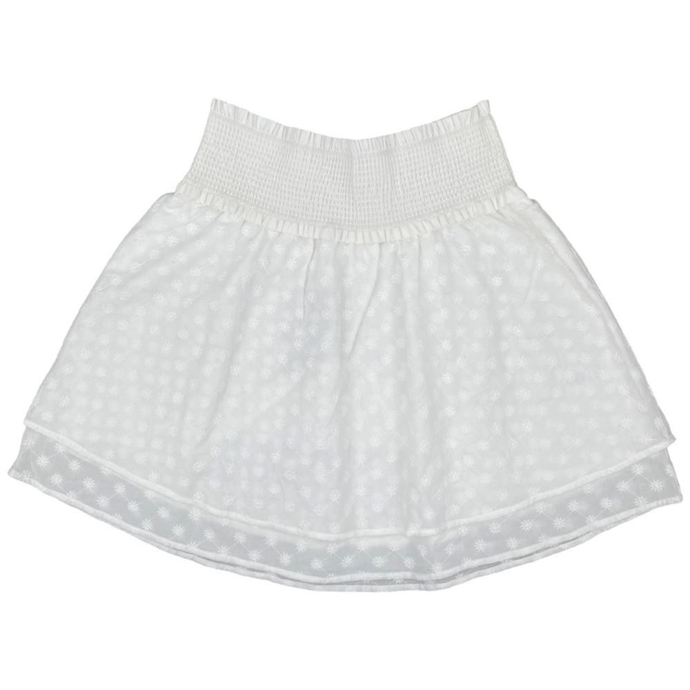 Rails Addison Skirt White Embroidered Daisies Size XL NWT - Picture 7 of 16